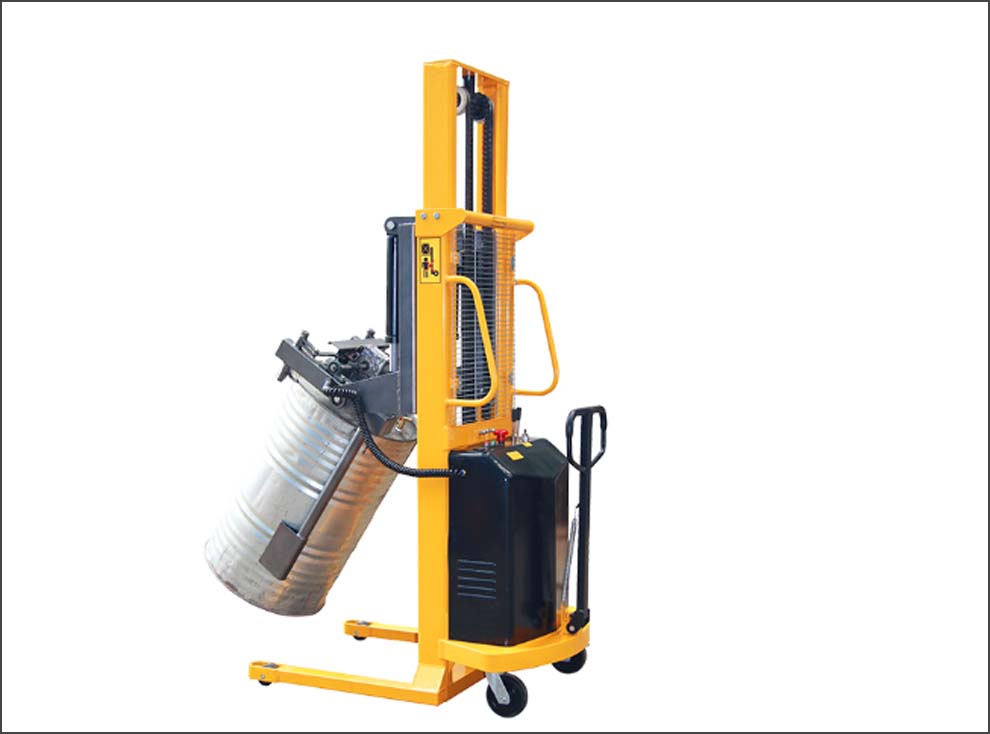 YL350 semi-electric drum stacker